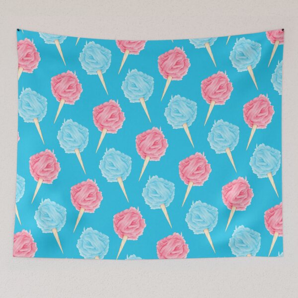 Item preview, Cotton Candy Pattern - Blue designed and sold by Kelly  Gilleran.