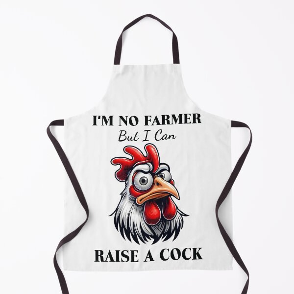 Item preview, I'm no farmer but i can raise a cock ! designed and sold by MadSharkWear.