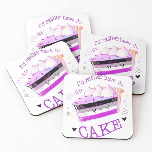 Item preview, I'd rather have cake Ace flag designed and sold by taramorph.