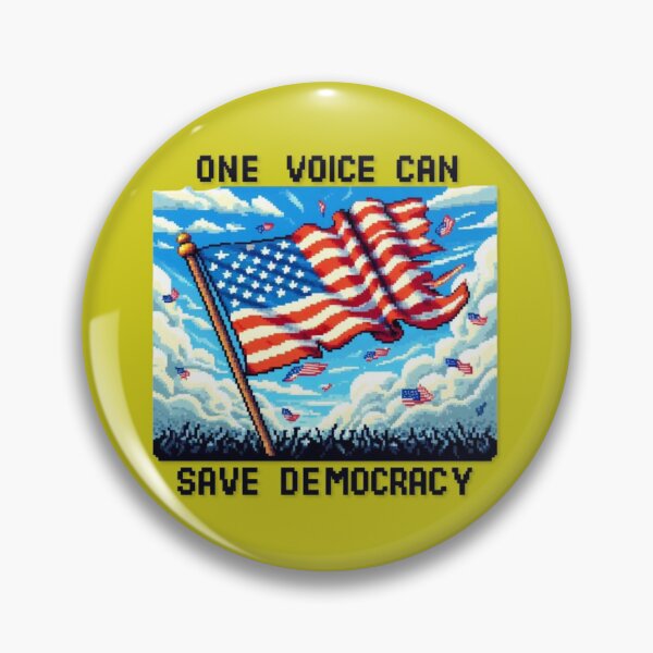Item preview, One Voice Can Save Democracy designed and sold by kankan22.