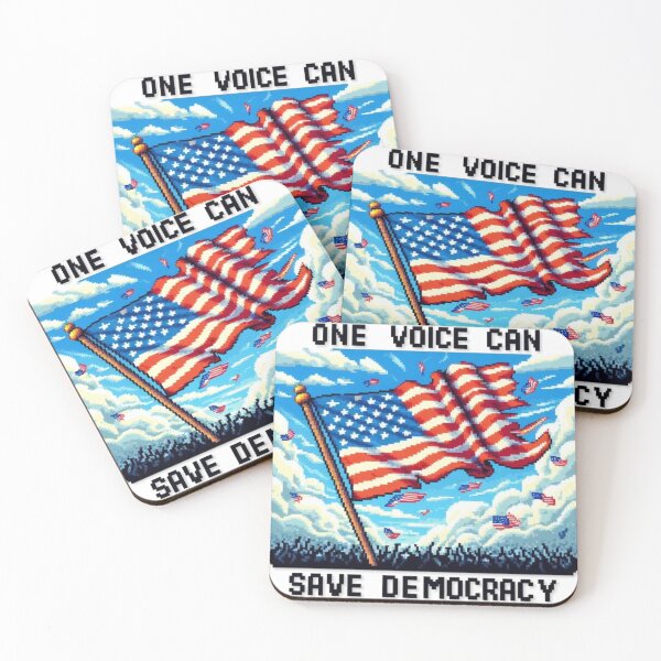Item preview, One Voice Can Save Democracy designed and sold by kankan22.