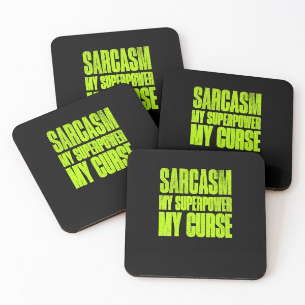 Item preview, Sarcasm - my superpower, my curse designed and sold by justine-bmw.