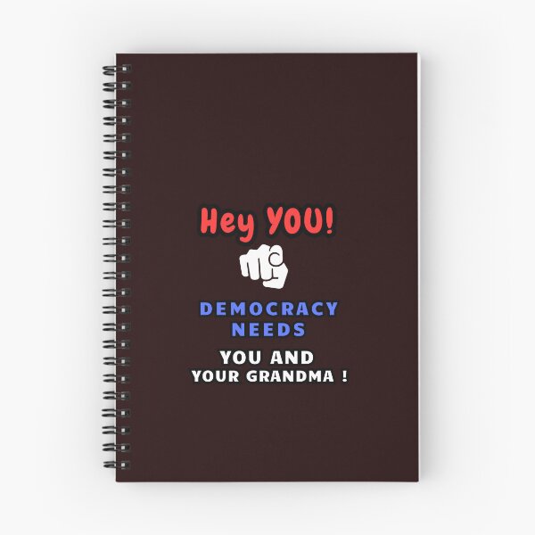 Item preview, Hey You! Democracy Needs You and Your Grandma! designed and sold by Beatka1.