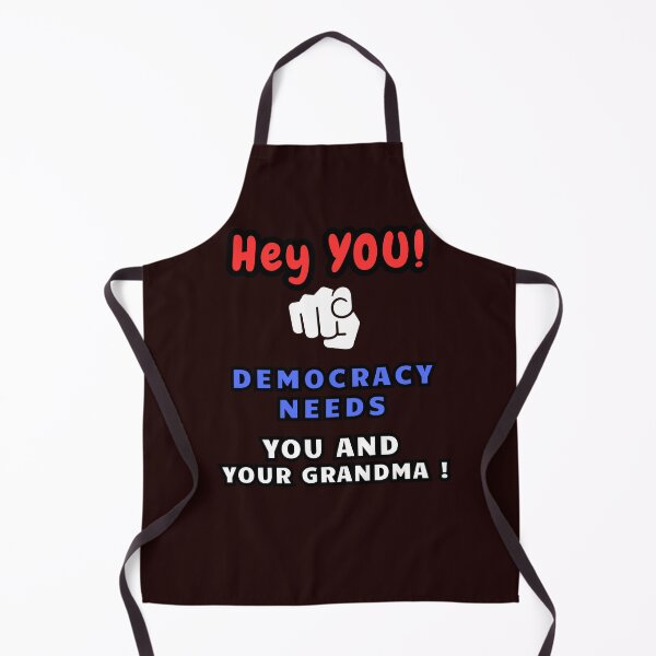 Item preview, Hey You! Democracy Needs You and Your Grandma! designed and sold by Beatka1.