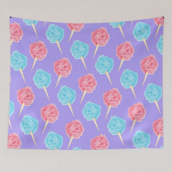 Item preview, Cotton Candy Pattern - Purple designed and sold by Kelly  Gilleran.