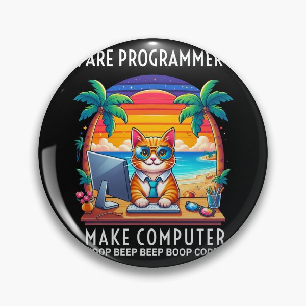 Item preview, I are programmer I make computer beep boop beep beep boop coder funny designed and sold by svarupa.