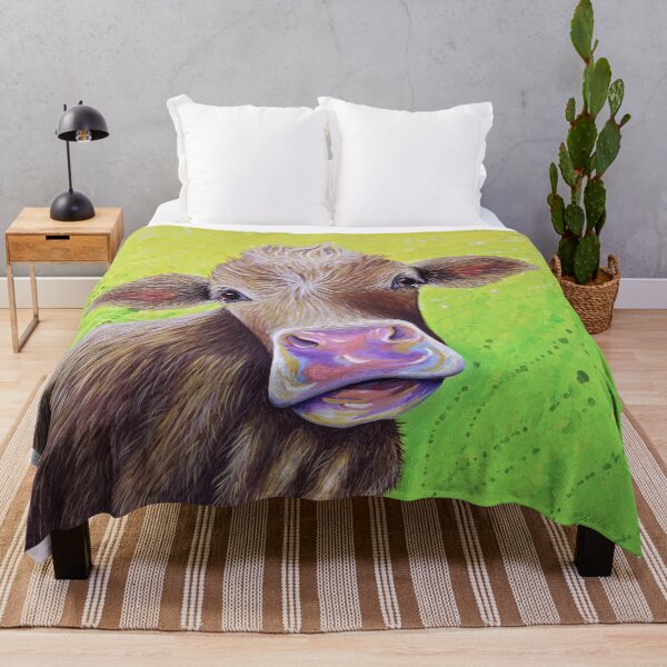 Item preview, Brown Cow Painting designed and sold by MichelleFaber.