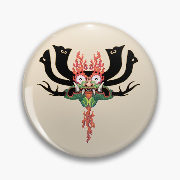 Item preview, Aku the Shape Shifting Demon - Samurai Jack designed and sold by kikoeart.