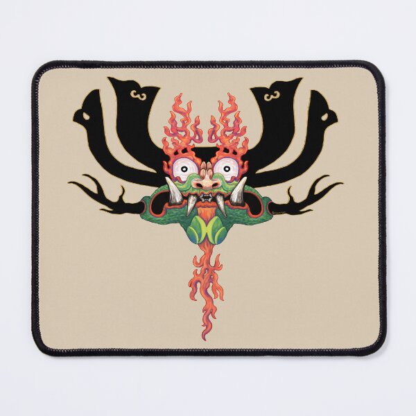 Item preview, Aku the Shape Shifting Demon - Samurai Jack designed and sold by kikoeart.