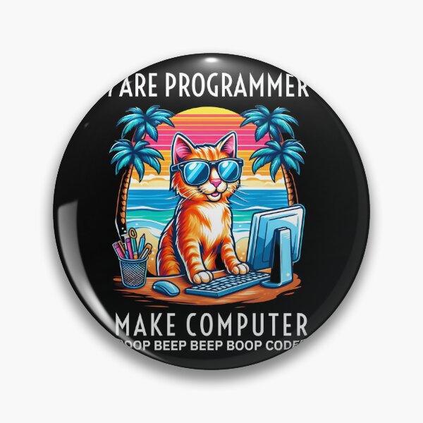 Item preview, I are programmer I make computer beep boop beep beep boop coder funny designed and sold by svarupa.