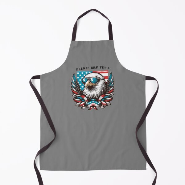 Item preview, Bald Is Beautiful – Patriotic Bald Eagle American Flag Shirt designed and sold by PNW Tees & More.