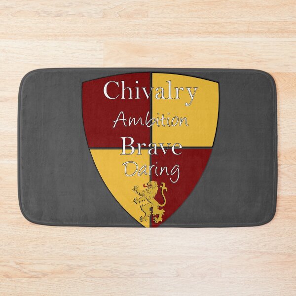 Item preview, Chivalry Ambition Brave Daring Shield designed and sold by Jeremy Lee.