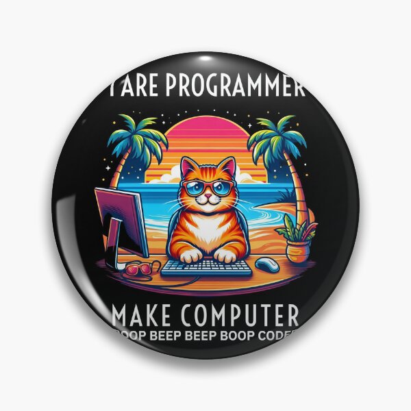 Item preview, I are programmer I make computer beep boop beep beep boop coder funny designed and sold by svarupa.