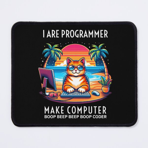 Item preview, I are programmer I make computer beep boop beep beep boop coder funny designed and sold by svarupa.