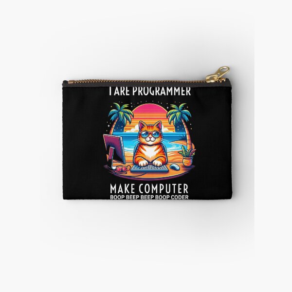 Item preview, I are programmer I make computer beep boop beep beep boop coder funny designed and sold by svarupa.