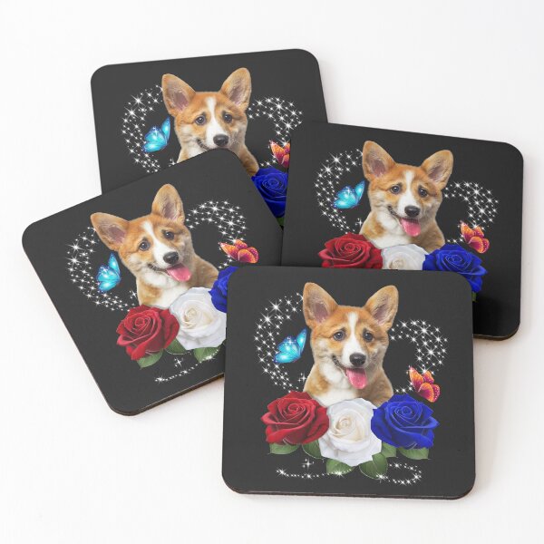 Item preview, Corgi Lover, Corgi with Roses designed and sold by godleo.