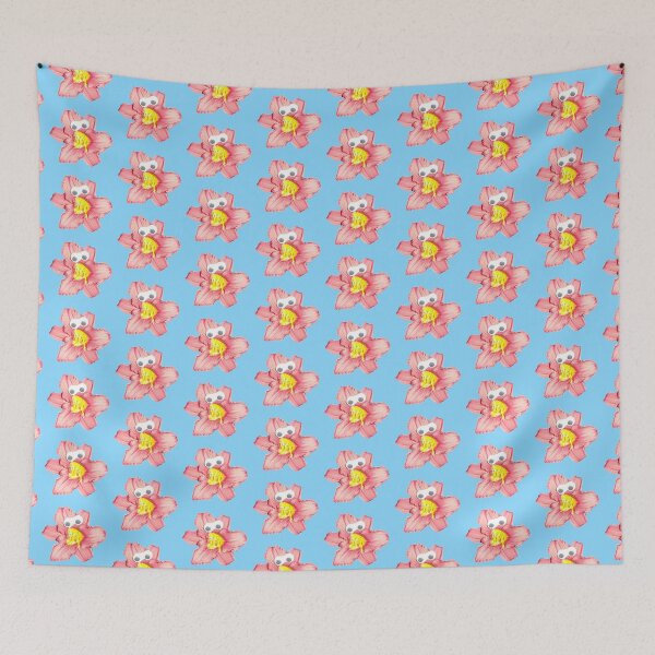 Item preview, Ruffles the Pink Daylily (Google-Eyed Pals) designed and sold by GrudleBay.