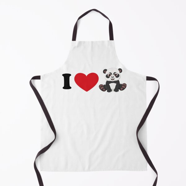 Item preview, I love panda - with a cute panda art designed and sold by EmeraldeaArt.