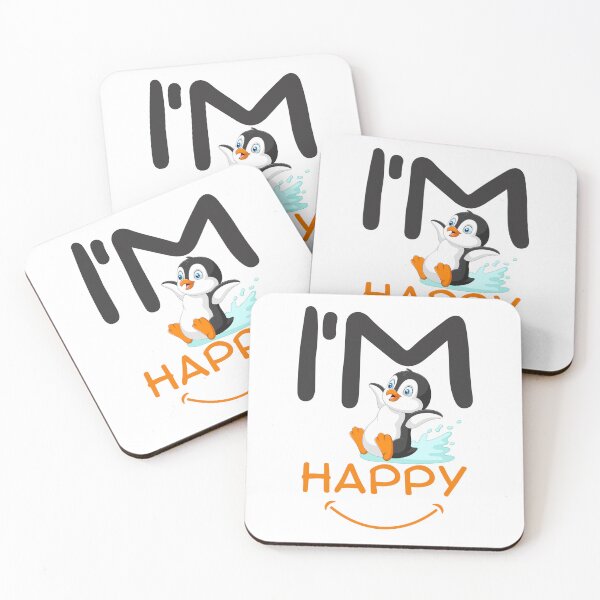Item preview, Penguin's Joy - Cute and Playful Penguin Art Design by Egyape designed and sold by egyape ⭐⭐⭐⭐⭐.