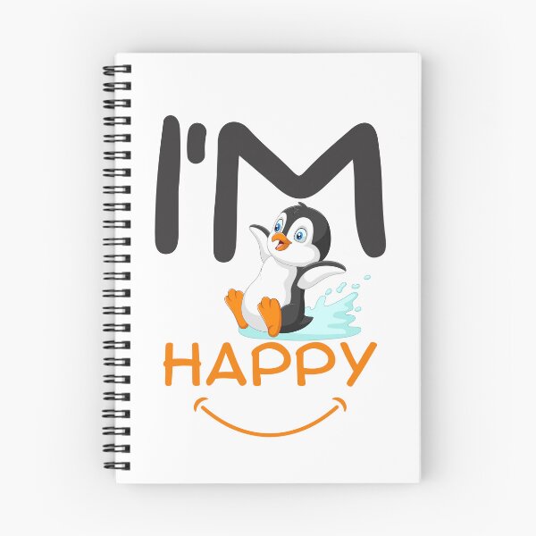 Item preview, Penguin's Joy - Cute and Playful Penguin Art Design by Egyape designed and sold by egyape ⭐⭐⭐⭐⭐.