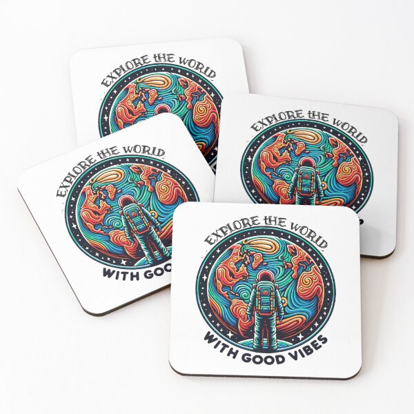 Item preview, Explore the World with Good Vibes: Discover the Joy of Travel designed and sold by 0penvimark.
