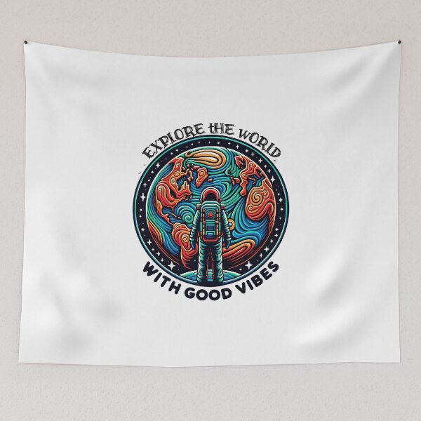 Item preview, Explore the World with Good Vibes: Discover the Joy of Travel designed and sold by 0penvimark.