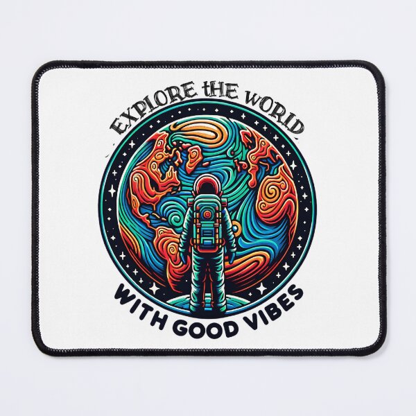 Item preview, Explore the World with Good Vibes: Discover the Joy of Travel designed and sold by 0penvimark.