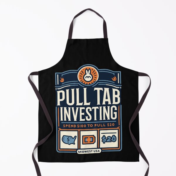 Item preview, Pull Tab Investing Spend $100 To Pull $20 Midwest USA designed and sold by Dressed For  Duty.