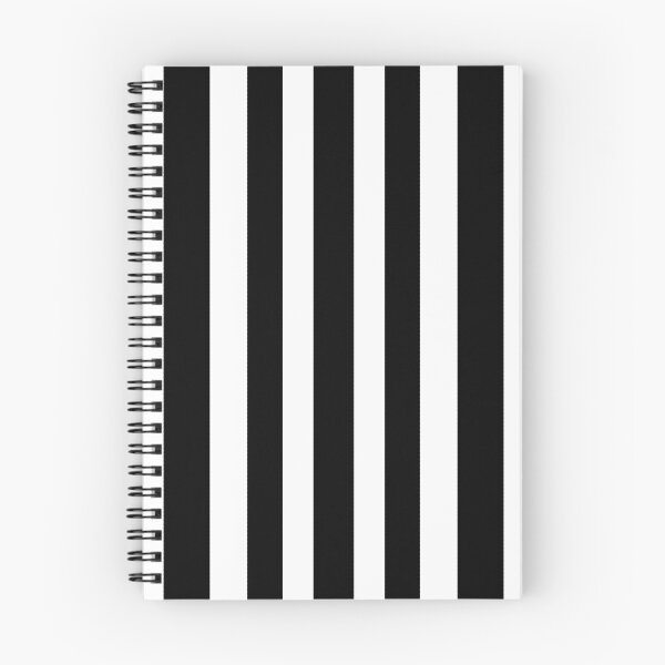 Item preview, Copy of Black and White Gothic solid vertical stripes designed and sold by Michael Stewart.