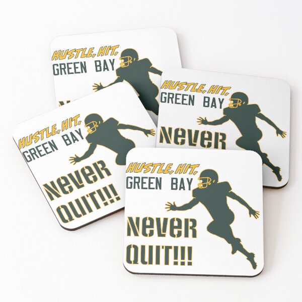 Item preview, Never Quit Green Bay designed and sold by Legacy Pulp Studio.