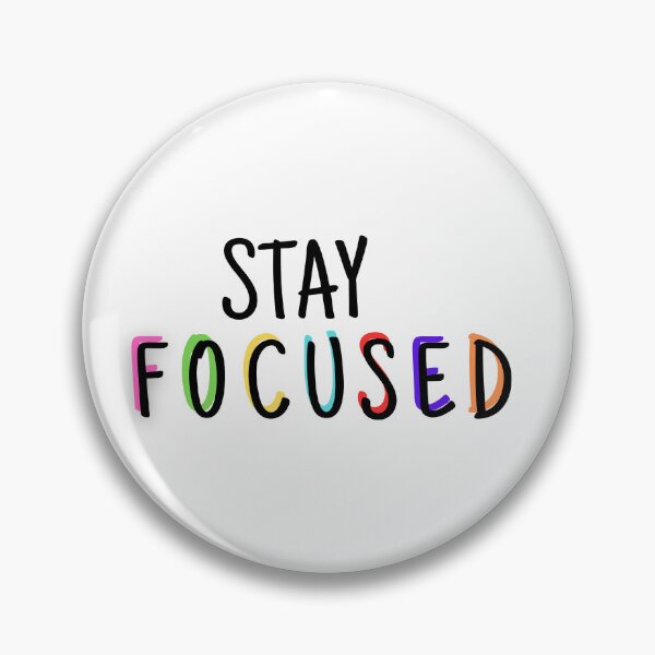 Item preview, Stay Focused Corolful Minimal Design designed and sold by Angie-Atelier.