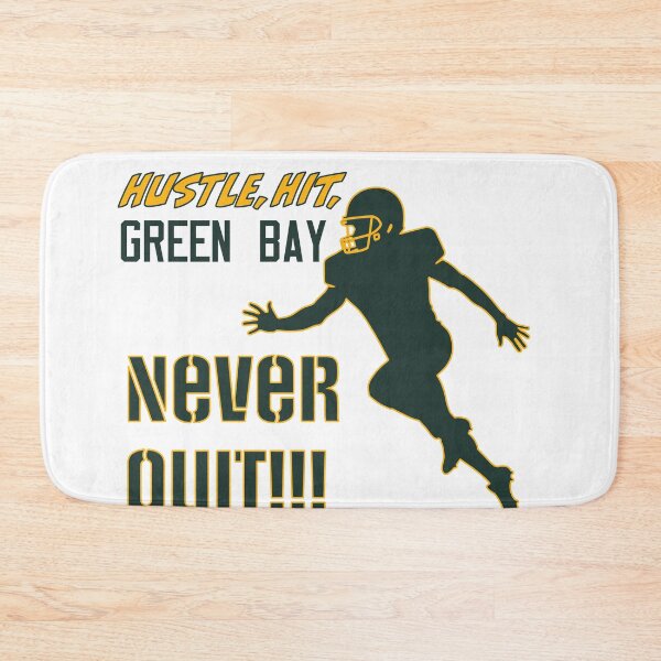 Item preview, Never Quit Green Bay designed and sold by Legacy Pulp Studio.