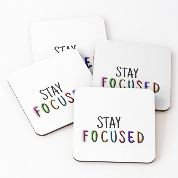 Item preview, Stay Focused Corolful Minimal Design designed and sold by Angie-Atelier.