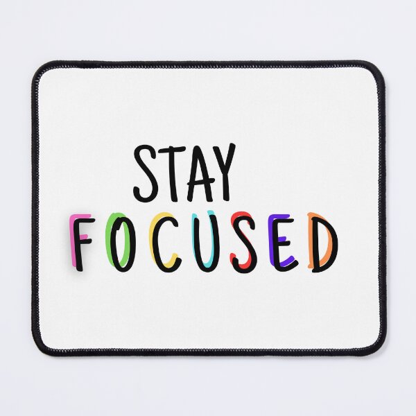 Item preview, Stay Focused Corolful Minimal Design designed and sold by Angie-Atelier.