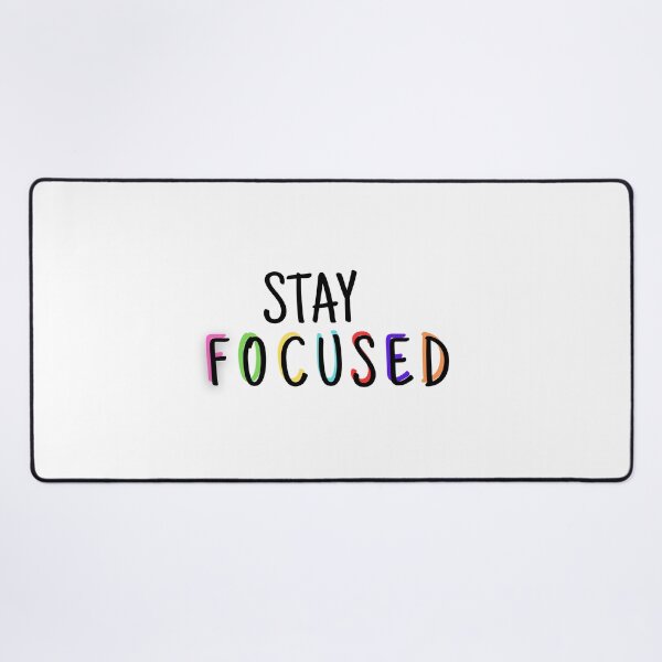 Item preview, Stay Focused Corolful Minimal Design designed and sold by Angie-Atelier.