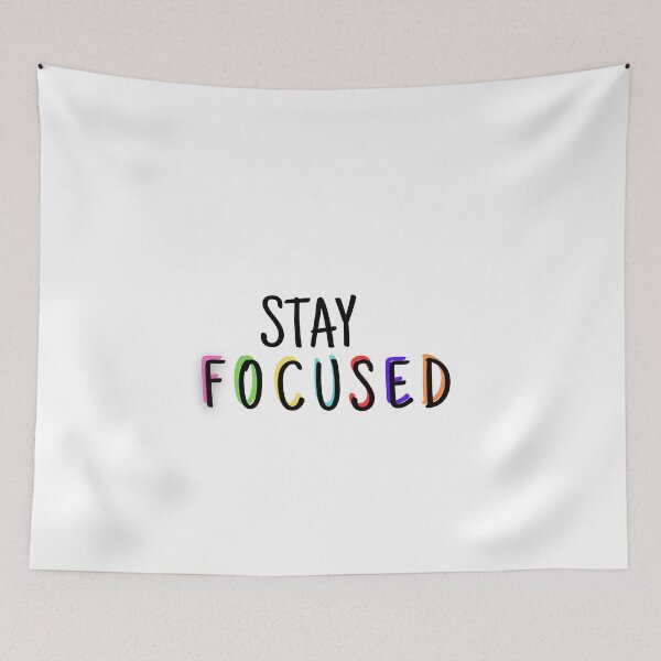 Item preview, Stay Focused Corolful Minimal Design designed and sold by Angie-Atelier.