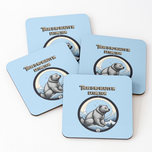 Item preview, There is no beauty in extinction: A shocking illustration for environmental awareness designed and sold by karina360.