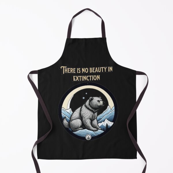 Item preview, There is no beauty in extinction: A shocking illustration for environmental awareness designed and sold by Karina Creative Studio.