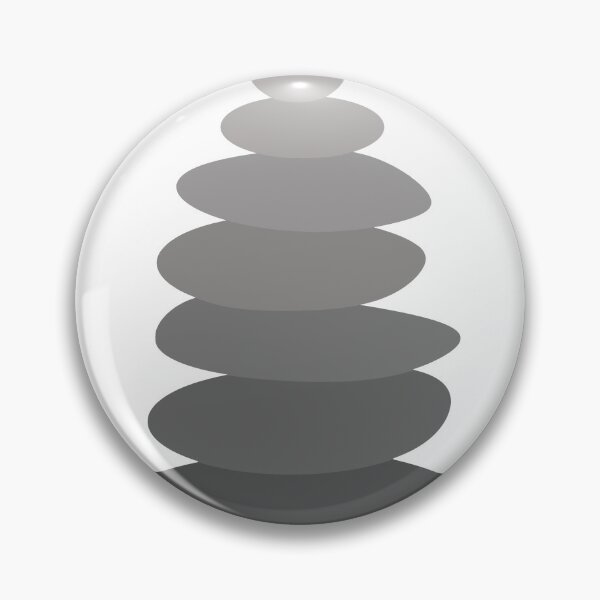 Item preview, Zen Pebble Stack Illustration designed and sold by Dinahspace.