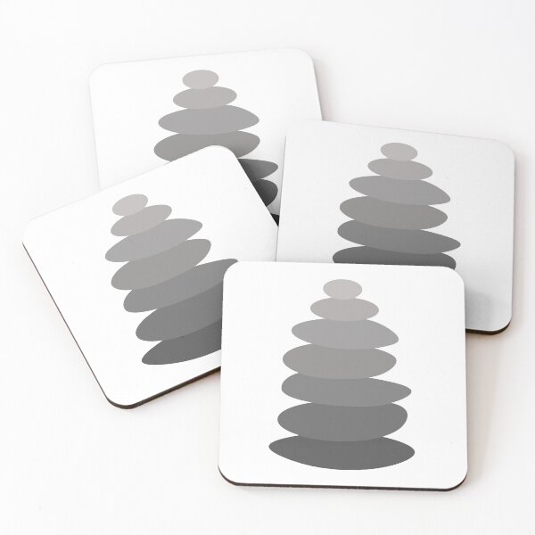 Item preview, Zen Pebble Stack Illustration designed and sold by Dinahspace.