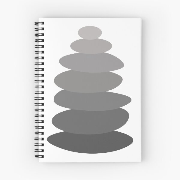 Item preview, Zen Pebble Stack Illustration designed and sold by Dinahspace.