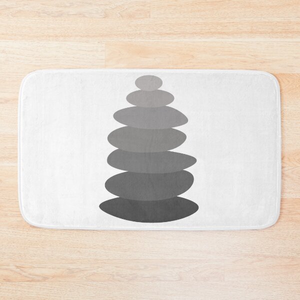 Item preview, Zen Pebble Stack Illustration designed and sold by Dinahspace.