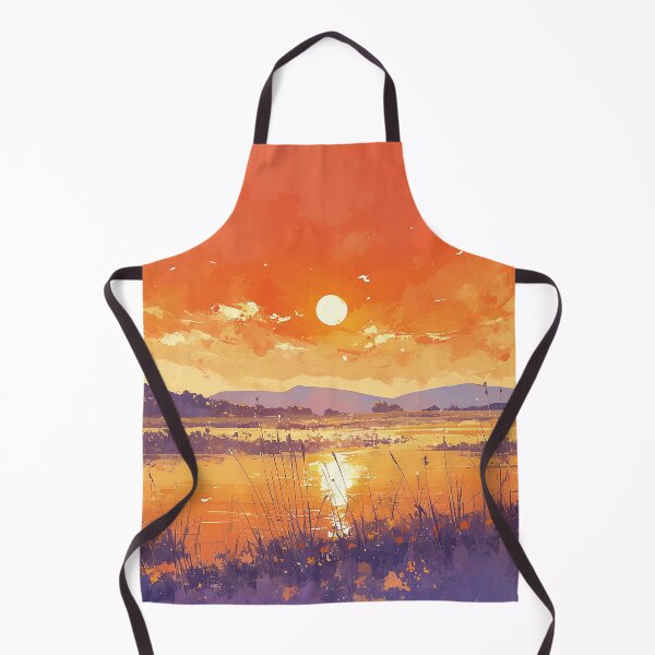 Item preview, Sunset at Lake Painting designed and sold by Christian Weiss.