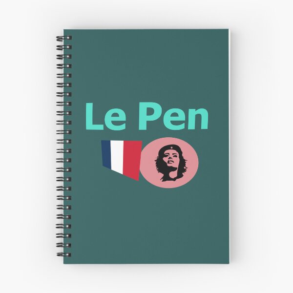 Item preview, Marine Le Pen abstract design designed and sold by lobodelnoir.