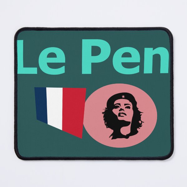 Item preview, Marine Le Pen abstract design designed and sold by lobodelnoir.