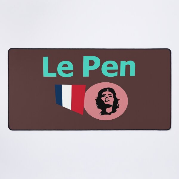 Item preview, Marine Le Pen abstract design designed and sold by lobodelnoir.