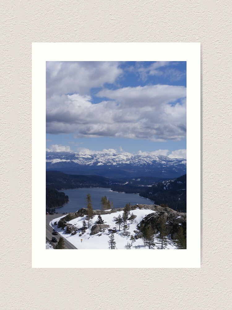 "Donner Lake 4/11/2009" Art Print by NancyC Redbubble