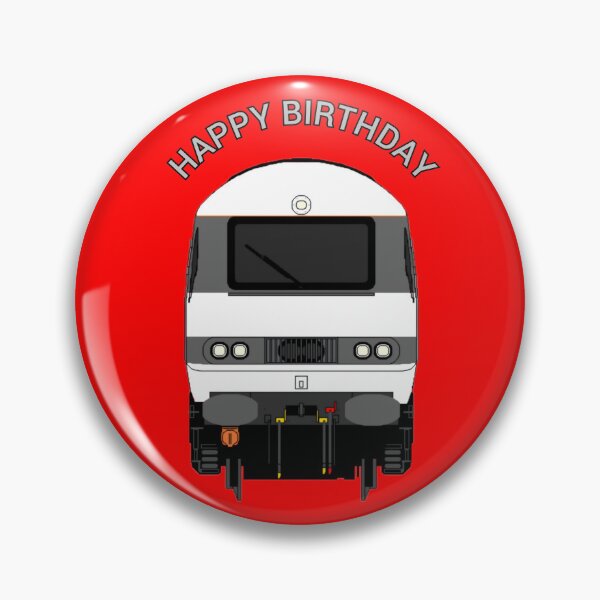 Item preview, Hst locomotive Birthday card design  designed and sold by TrainFanatic.