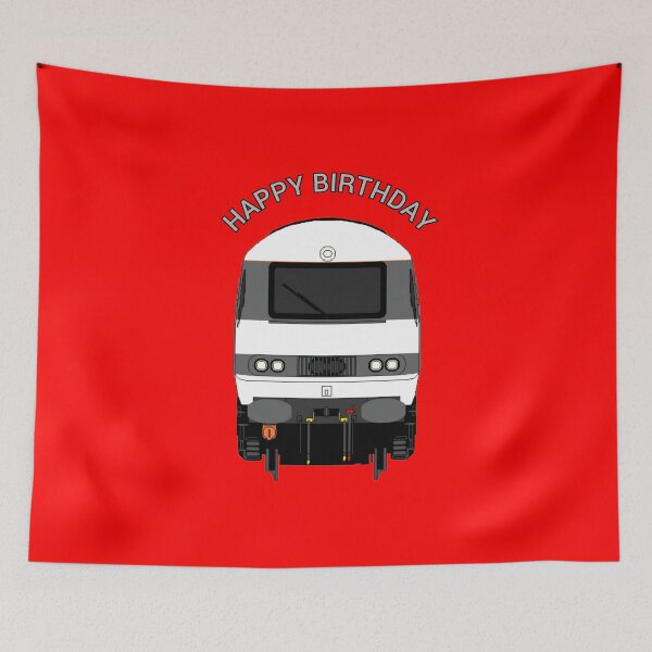 Item preview, Hst locomotive Birthday card design  designed and sold by TrainFanatic.