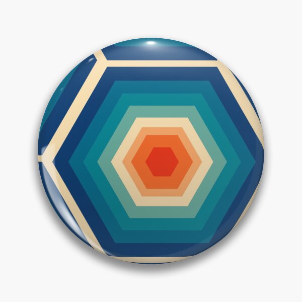 Item preview, Rainbow hexagon geometric  designed and sold by TankandDPS.